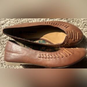 Little Girls Dark Brown Size 12.5 Flats/Slip-On Dress Shoes